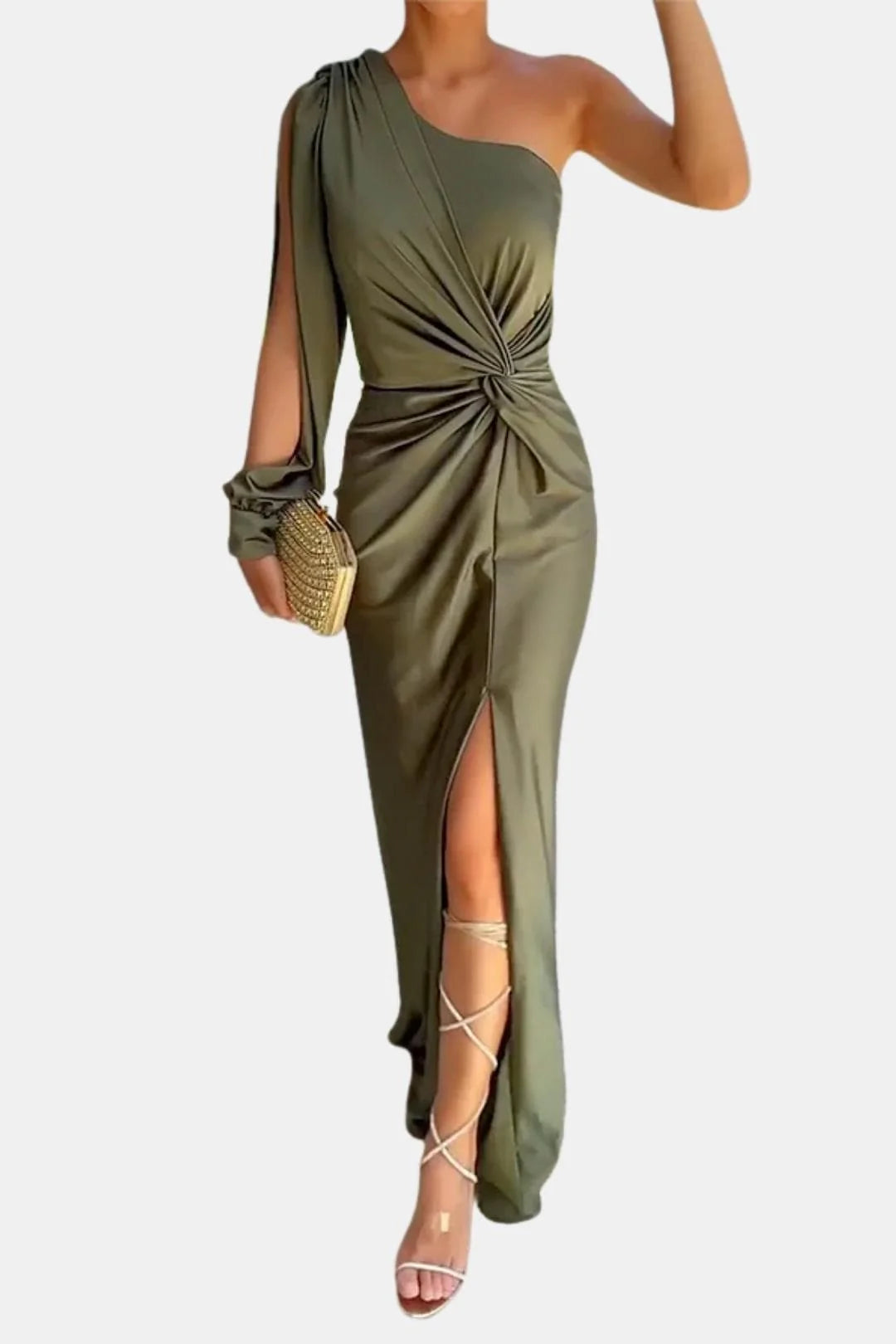 Shaina - Elegant Side Slit Long Dress